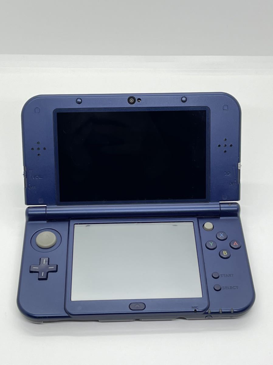 上画面ips液晶 Newニンテンドー3DS LL メタリックブルー 本体のみ