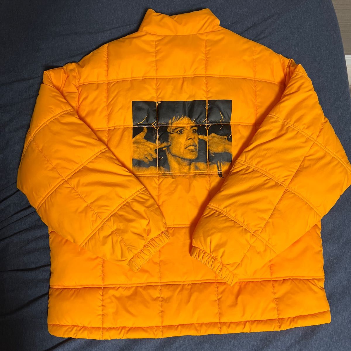 Supreme Iggy Pop Puffy Jacket Orange M シュプリーム イギーポップ ダウン ジャケット