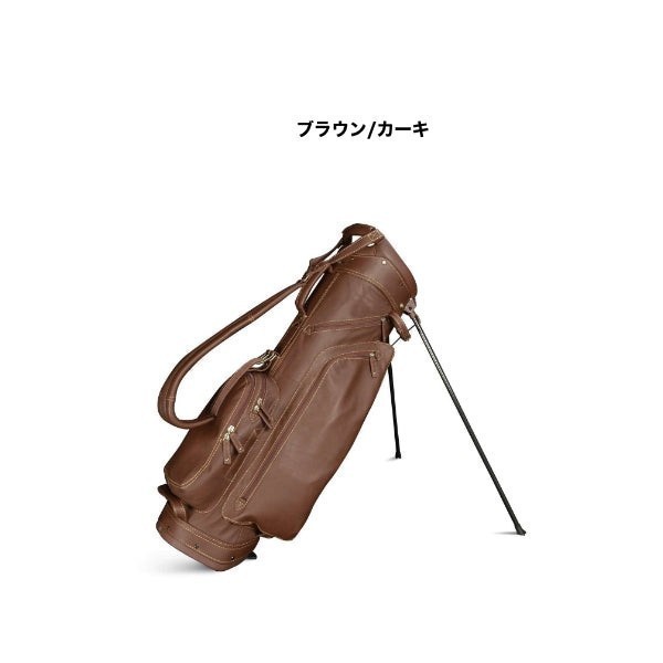 ★新品★送料無料★ サンマウンテン Sun Mountain Leather スタンドバッグ ネイビー/ホワイト/レッド_画像3