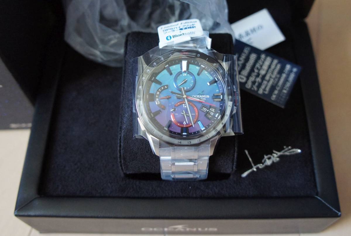 ション】 CASIO - ☆極美品 カシオ オシアナス 宇宙兄弟