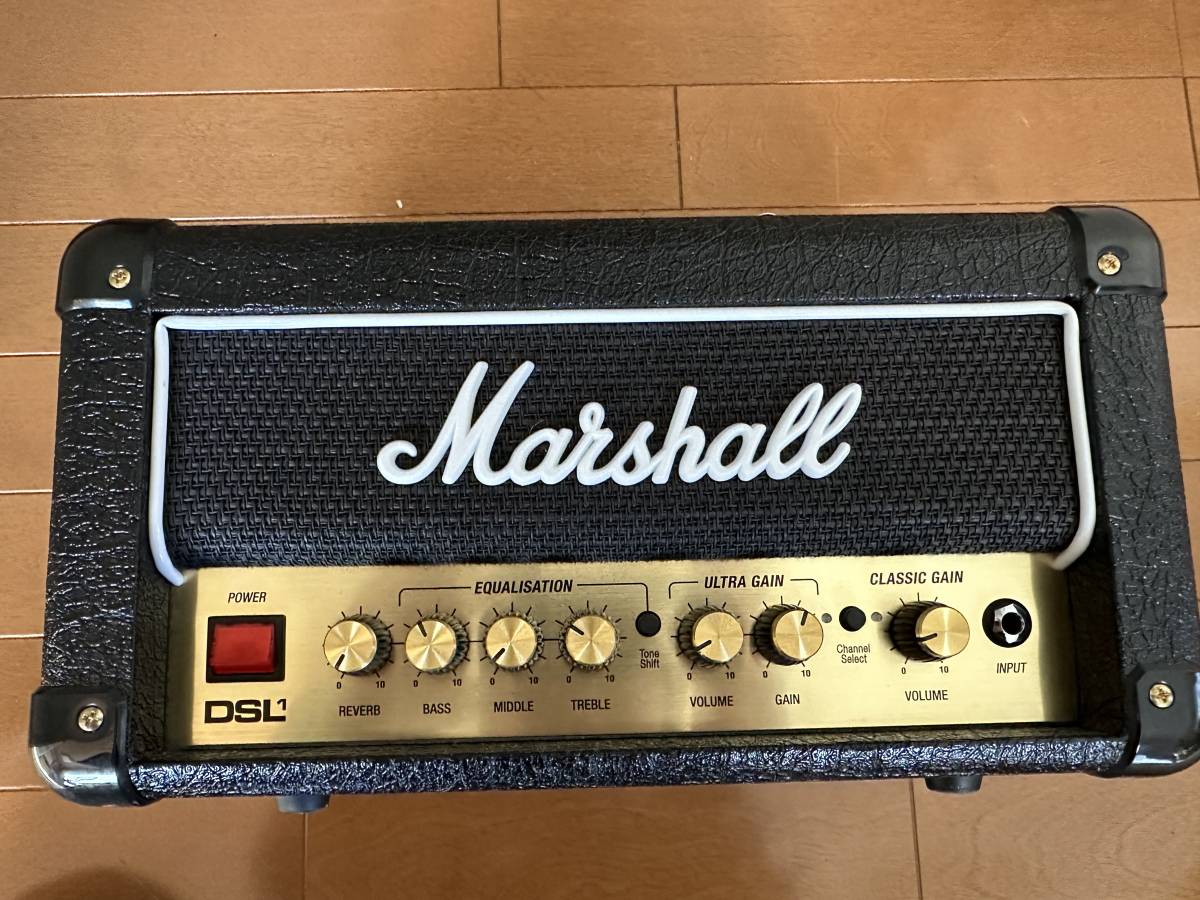 ☆美品 Marshall マーシャル DSL1HR 真空管 ギターアンプ ヘッドアンプ