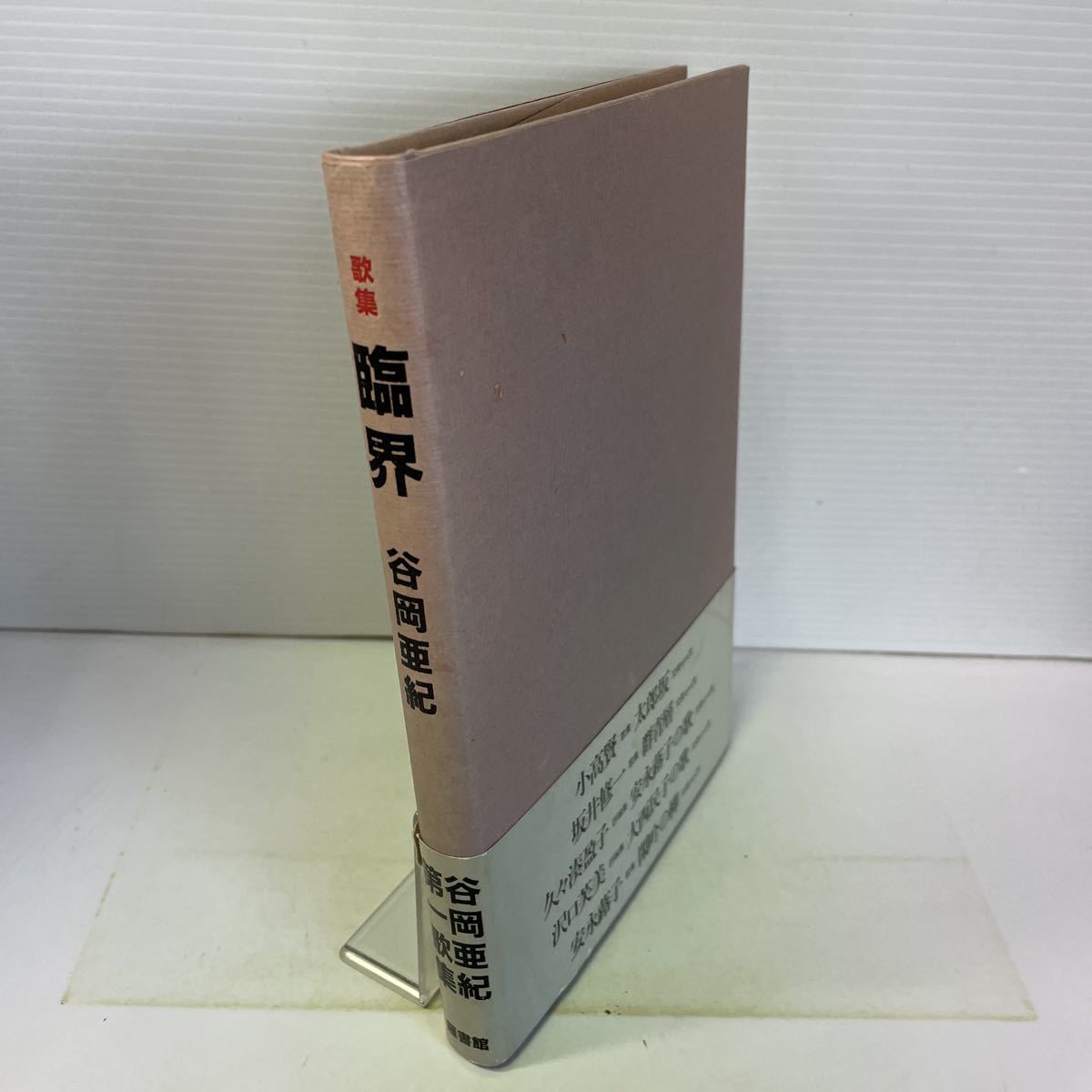 221207♪M24♪送料無料★歌集 臨界 谷岡亜紀 雁書館 1993年★短歌