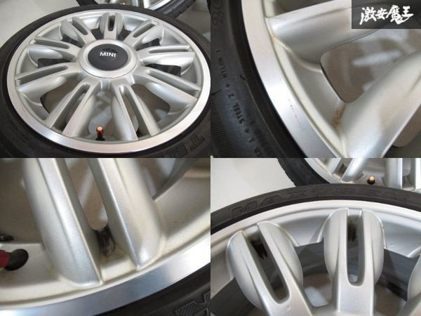 ○BMW 純正OP MINI 7J 4H 48 PCD100 RAY ミニ R55 4本セット 17インチ