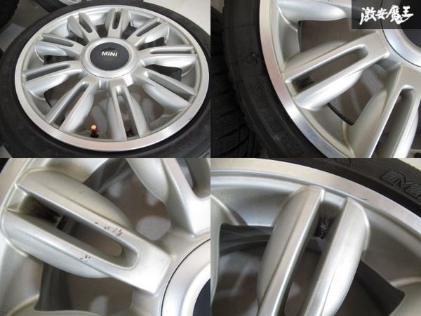 ○BMW 純正OP MINI 7J 4H 48 PCD100 RAY ミニ R55 4本セット 17インチ