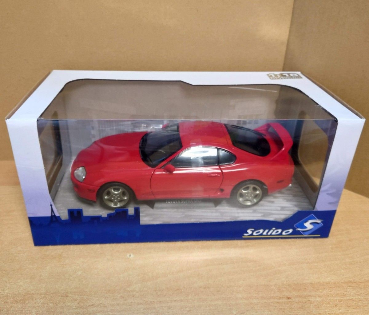 1/18 トヨタ スープラ JZA80 レッド TOYOTA SUPRA ソリド