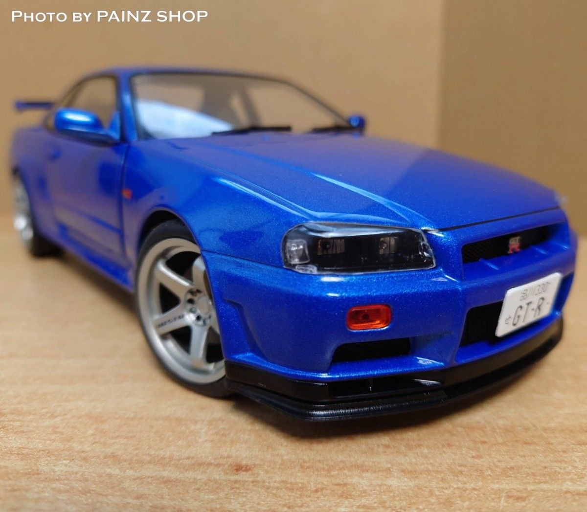 1/18 日産 スカイライン R34 GT-R ニスモホイールVer ソリド製