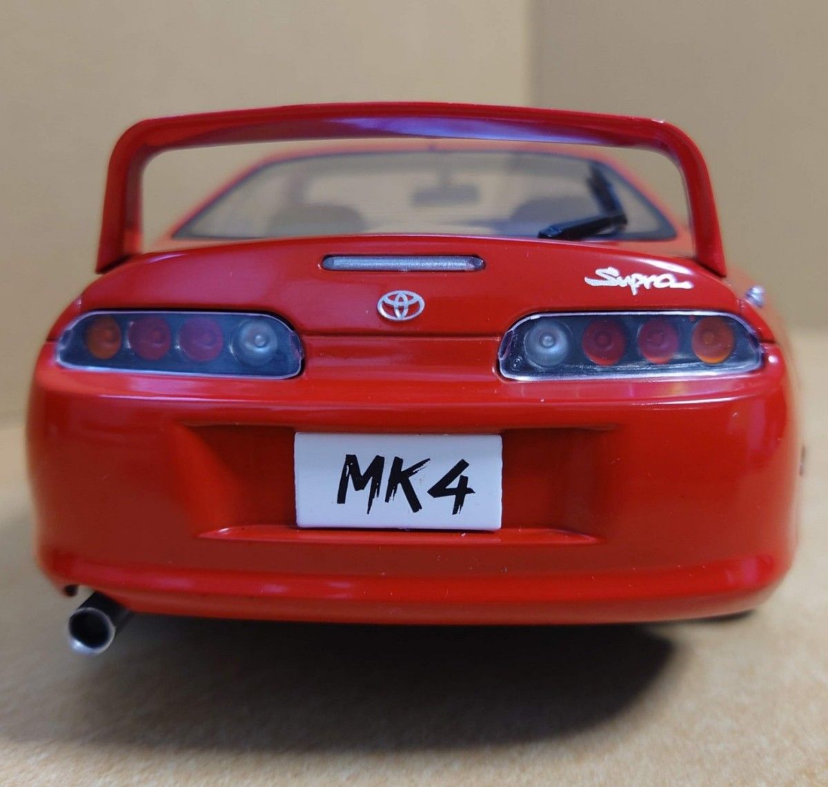 1/18 トヨタ スープラ JZA80 レッド TOYOTA SUPRA ソリド