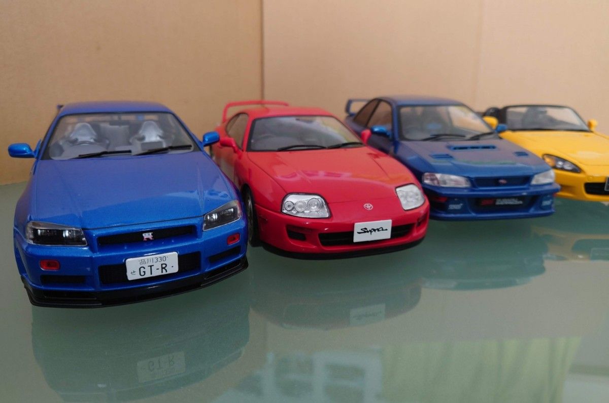 1/18 トヨタ スープラ JZA80 レッド TOYOTA SUPRA ソリド