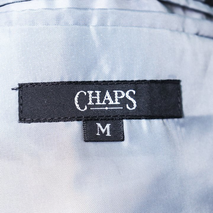 チャップス キルティングジャケット 中綿 無地 コート アウター メンズ Mサイズ グレー CHAPS_画像3