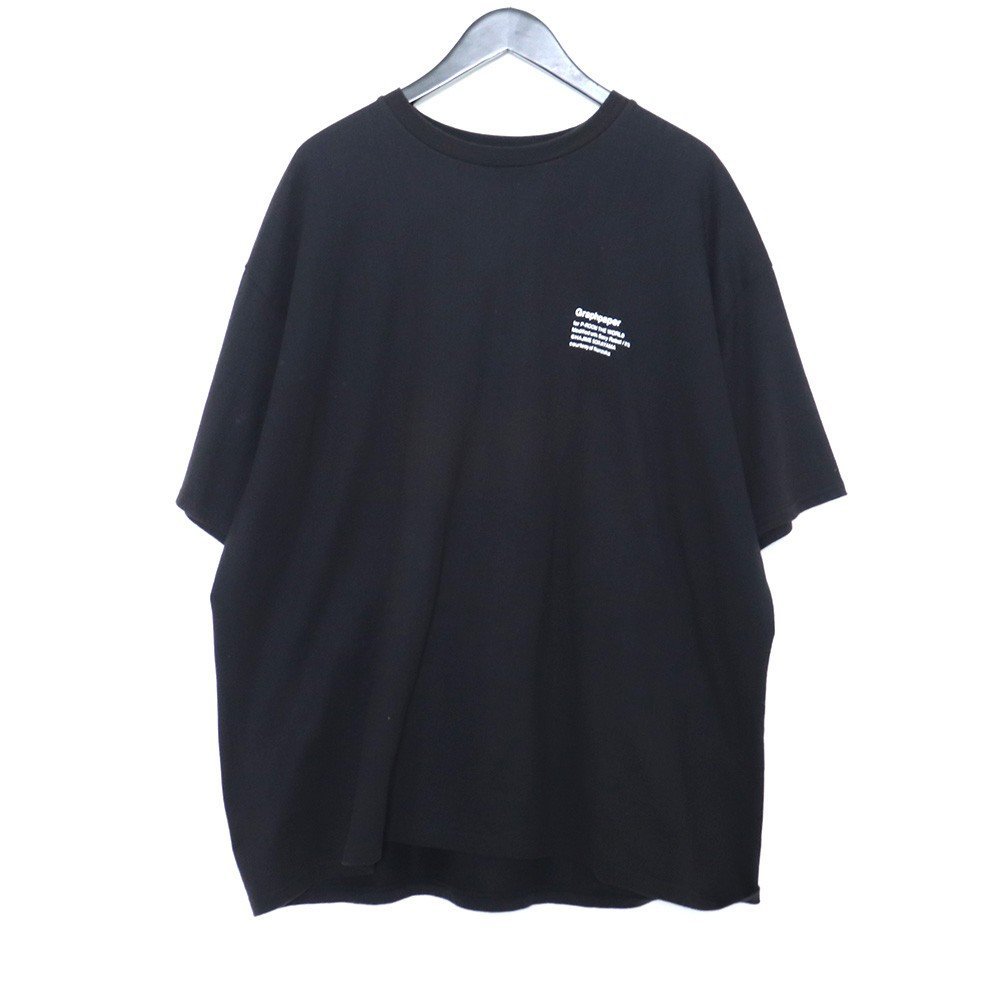 豪奢な Tシャツ Oversized S/S SORAYAMA HAJIME × GRAPHPAPER ブラック オーバーサイズ ハジメソラヤマ グラフペーパー F その他の袖丈 豪奢な Tシャツ Oversized S/S SORAYAMA HAJIME × GRAPHPAPER ブラック オーバーサイズ ハジメソラヤマ グラフペーパー F その他の袖丈