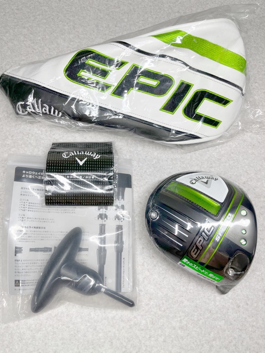 新品】EPIC SPEEDドライバーヘッド 10.5° ゴルフ ゴルフパーツ、工具