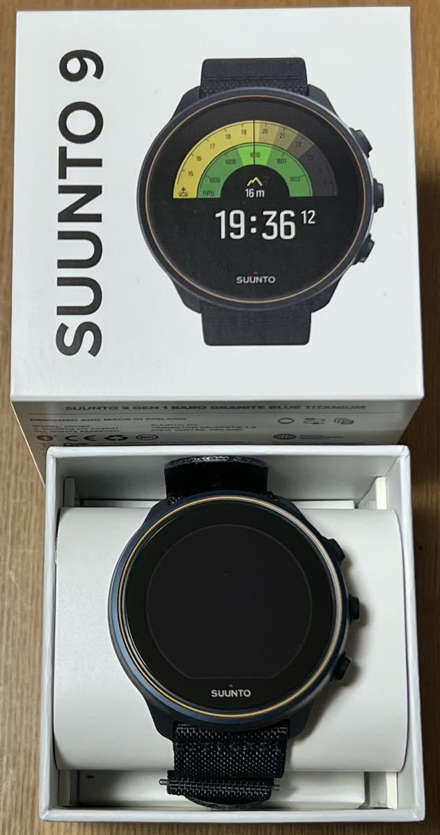 新品未使用品 SUUNTO 9 GEN1・BLACK-connectedremag.com