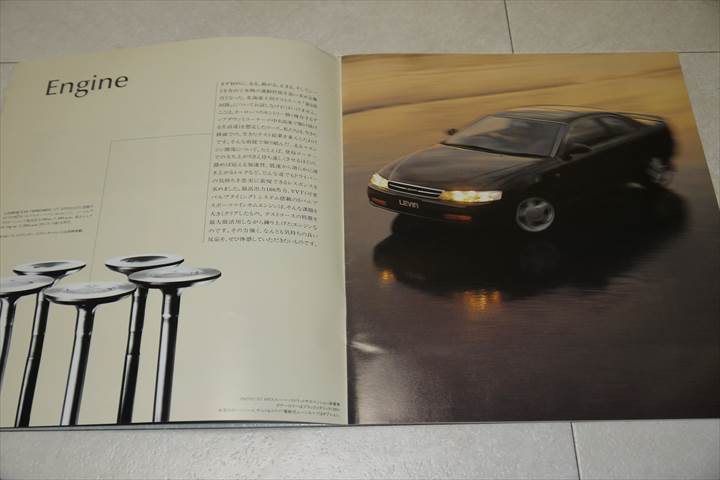 トヨタ・カローラレビン　全30P　1991年6月　TOYOTA COROLLA LEVIN　カタログ_画像3