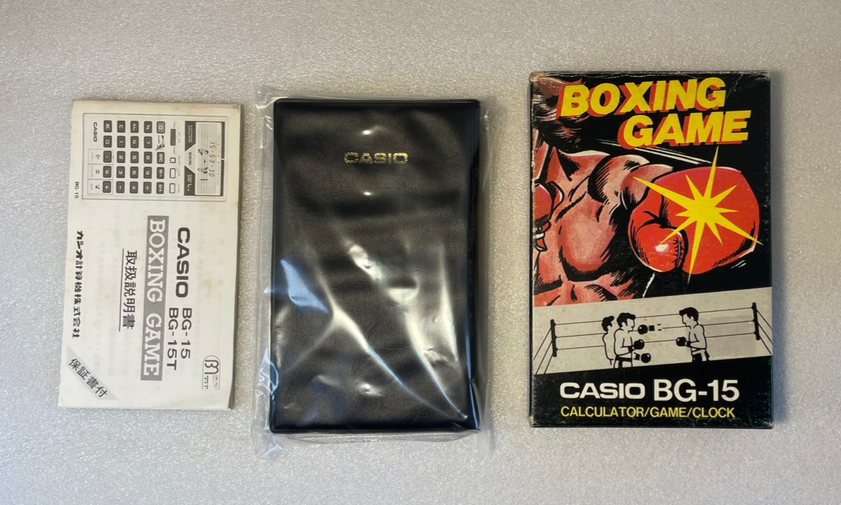 新品未使用 ボクシングゲーム ゲーム電卓 カシオ BG-15 ゲーム 新品未使用 ボクシングゲーム ゲーム電卓 カシオ BG-15 ゲーム
