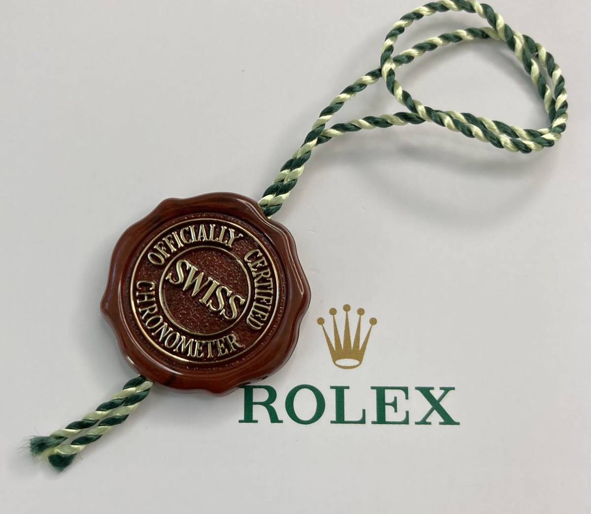 ROLEX クロノメーター タグ-