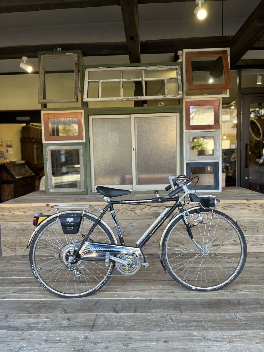 フラワーB ブルーグレイ レア 希少 ツバメ 自転車 スワロー 昭和レトロ