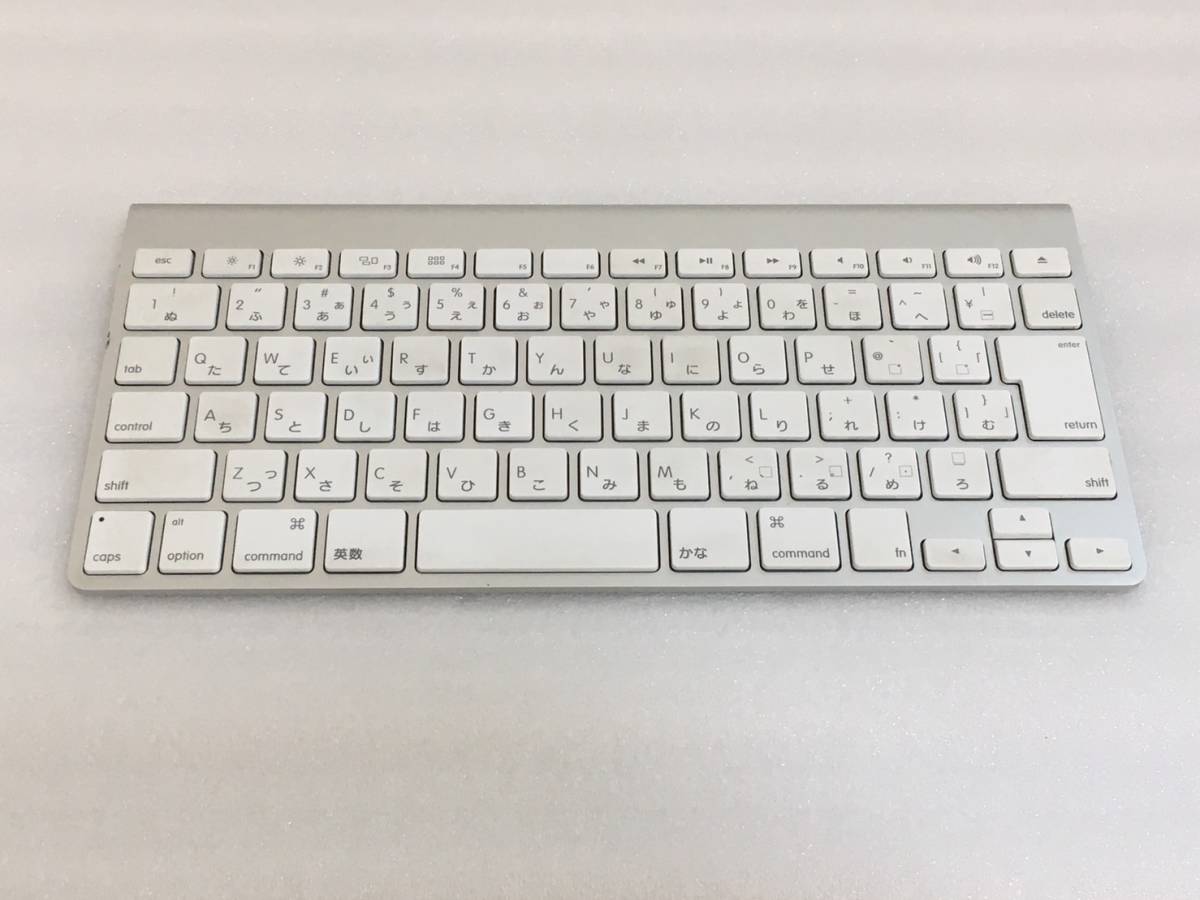 アップル Apple 純正 Wireless Keyboard Bluetooth 無線ワイヤレス 日本語キーボード A1314 ipad 作動品  ipad iphone mac(ワイヤレスキーボード)｜売買されたオークション情報、yahooの商品情報をアーカイブ公開 -  オークファン（aucfan.com）