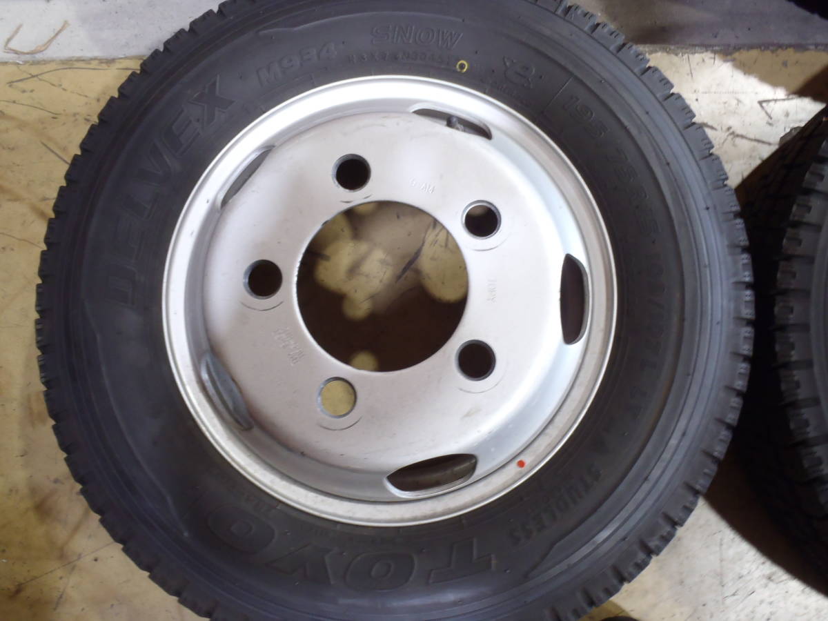 *. bargain * studless * set *195/75/R15* Elf truck *15 -inch 5J 116.5-8TC Toyo M934