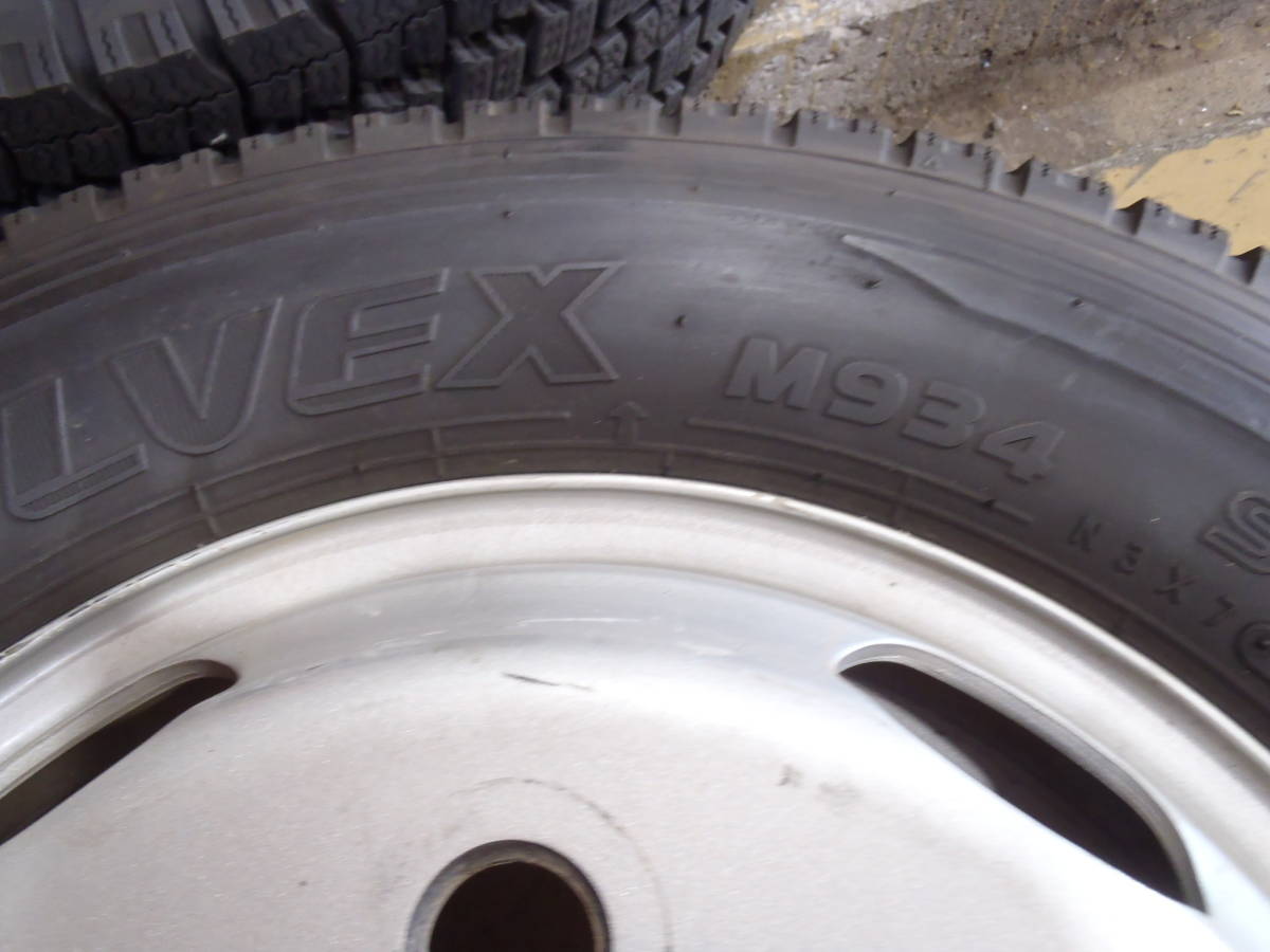 *. bargain * studless * set *195/75/R15* Elf truck *15 -inch 5J 116.5-8TC Toyo M934