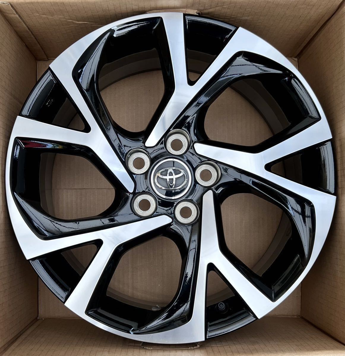 即決◇極上美品◇トヨタ C-HR Gグレード ◇7J-18 PCD114×5穴◇RAV4