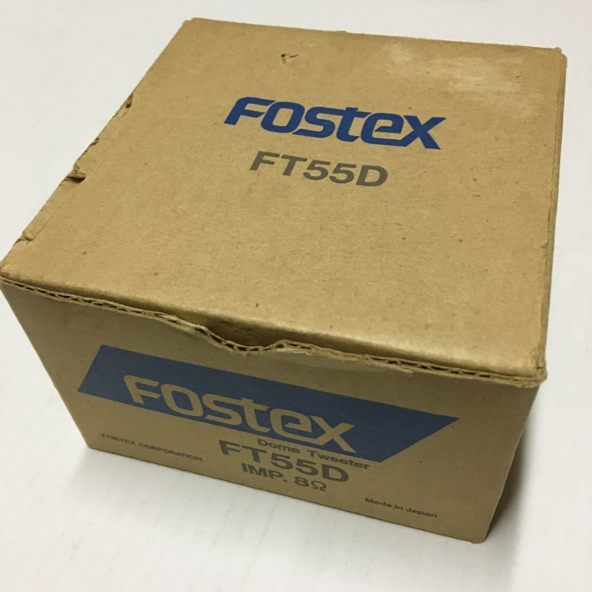 フォステクス スピーカー　FOSTEX FT55D ドーム型トゥイーター　1個　年代物_画像1