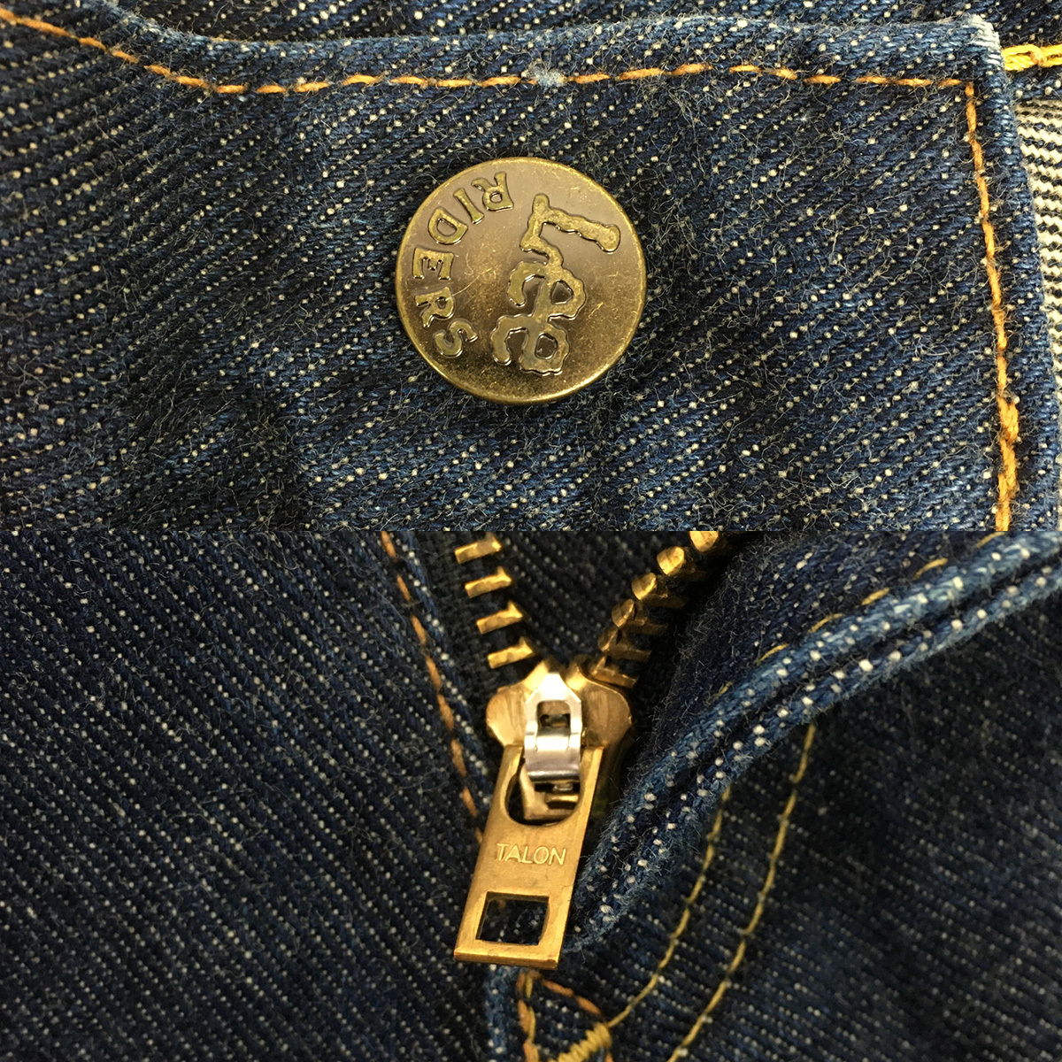 Lee リー 1110 RIDERS 101Z 日本製 ストレート デニム パンツ ジーンズ W29 L33 TALONジップ 片耳 7
