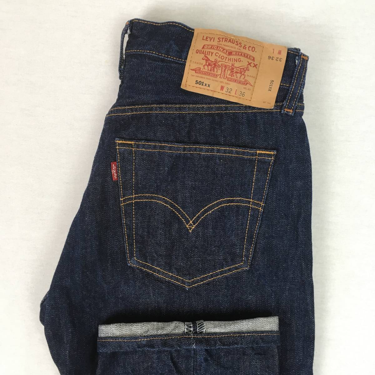 ボタンフラ Levis(リーバイス) 501XX ボタンフライデニムパン