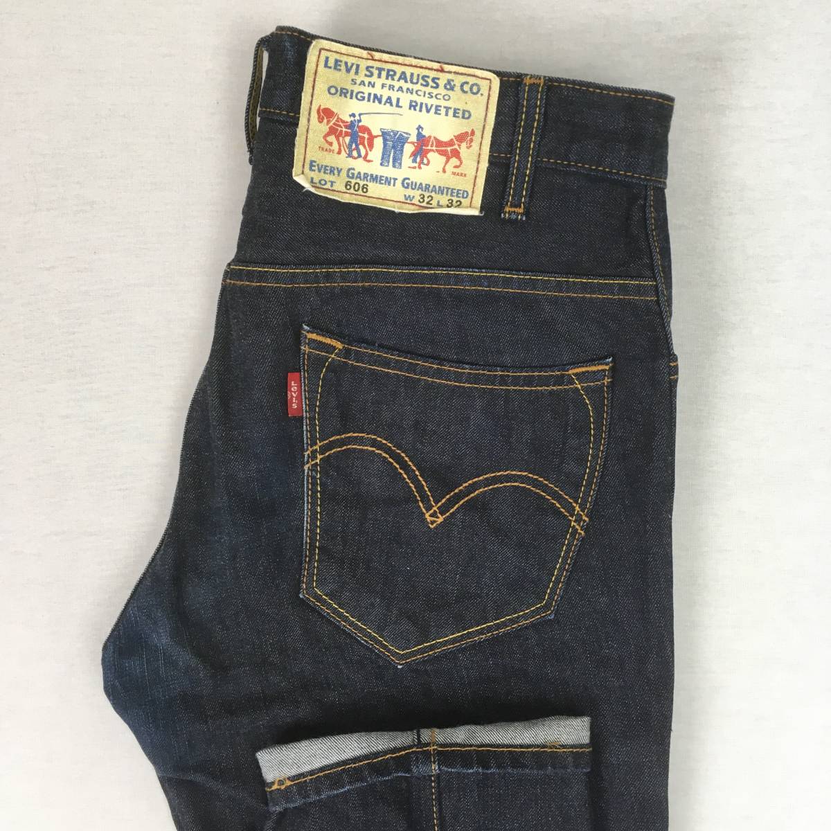 Levi's リーバイス 606 07606-0005 Ageless エイジレス スリムテーパード デニム ジーンズ W32 L32 ジップフライ_画像1