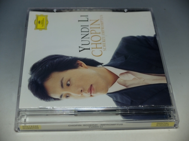 □ ショパン スケルツォ/即興曲 ユンディ・リ 国内盤 CD+DVD/*盤キズあり_画像3
