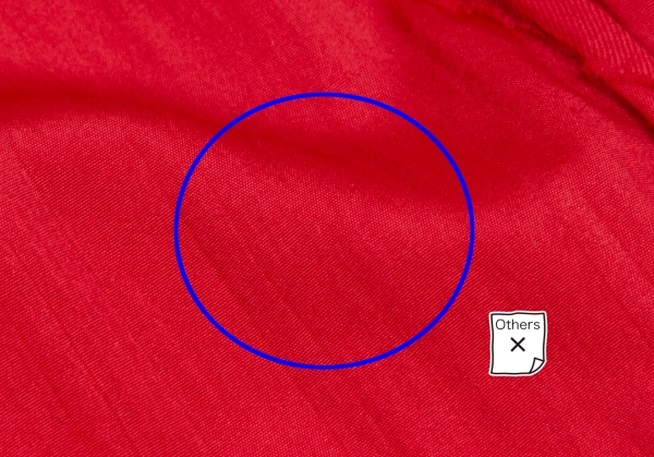 イッセイミヤケISSEY MIYAKE ポリシルクダイヤ貼付けデザインプリーツコート 赤2 【レディース】_画像8