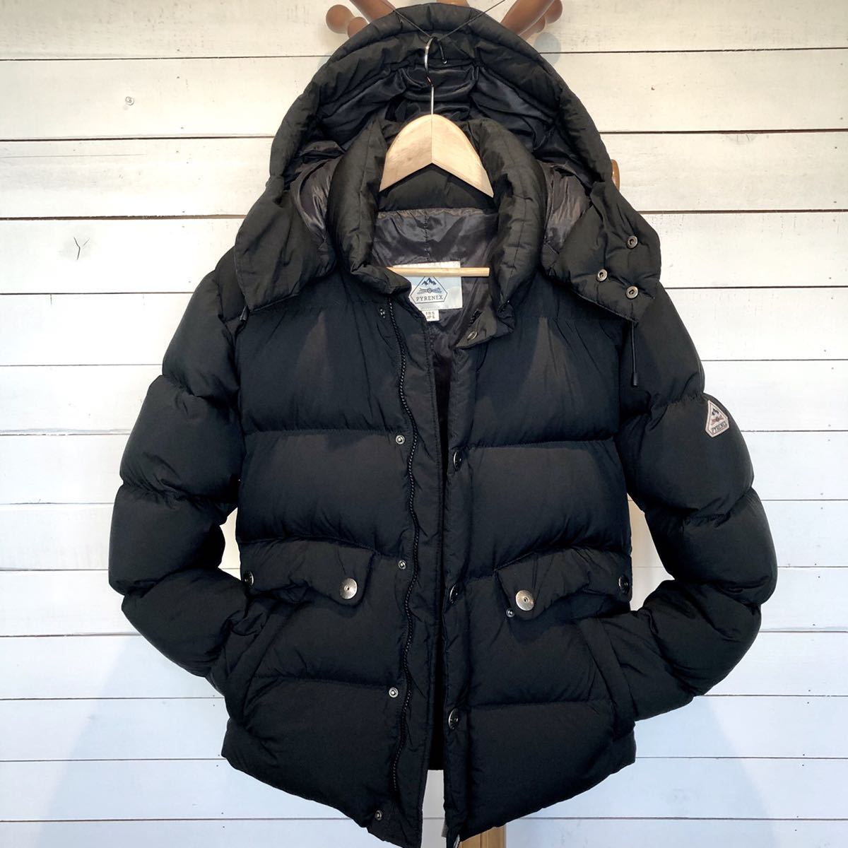PYRENEX ピレネックス REIMS ランス 黒 S ダウンジャケット aka.ac.id
