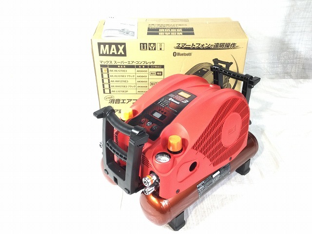 ☆未使用品☆MAX マックス 高圧 4口 エアコンプレッサ AK-HH1270E/AK