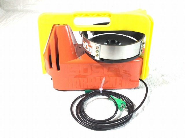 ☆未使用☆SOSEY 日本ソセー ハードミキサー シーリング材専用 容器回転式撹拌機 カルマゼ KARUMAZE 4L6L樹脂羽根 キャリーアーム付 62516_画像8
