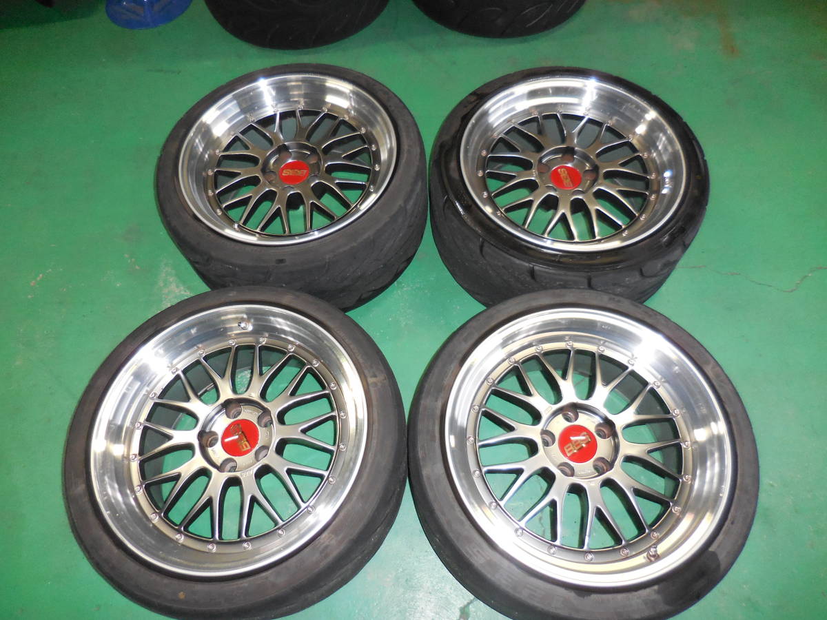 BBS LM 10J×18+20 限定カラー BBSレーシングナット付き BNR32 BCNR33
