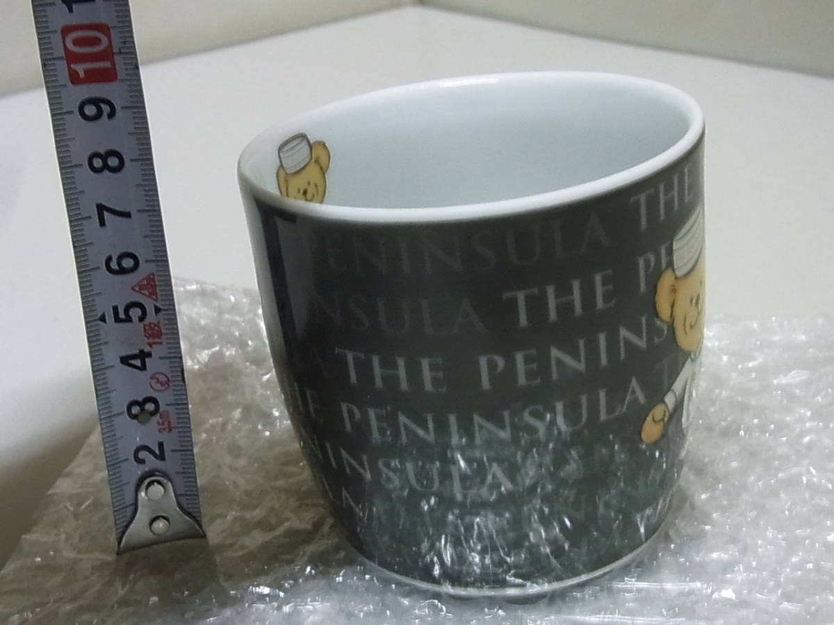 ■THE PENINSULA■　ザ・ペニンシュラ香港　クマ　マグカップ　/　Beverage Mug　Travelling Pagebear 1211 Grey_画像8