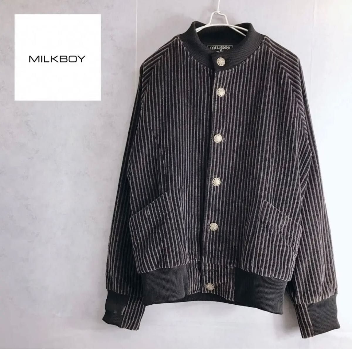 おしゃれ人気 しのさんお取置き品【MILKBOY】ミルクボーイ ブラウン 太
