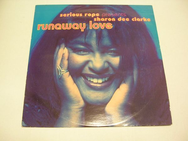 ●R&B HOUSE 12inch●SHARON DEE CLARKE / RUNAWAY LOVE_画像1