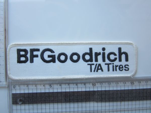 BF Goodrich TA Tires タイヤ ロゴ ワッペン/刺繍 自動車 バイク カー用品 整備 作業着 レーシング スポンサー 169_画像6