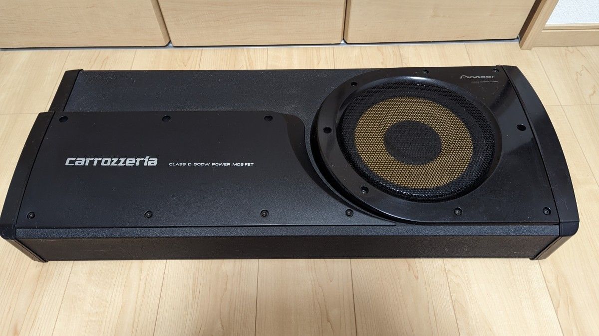 Pioneer製 CarrozzeriaパワードサブウーファーTS-WX99A