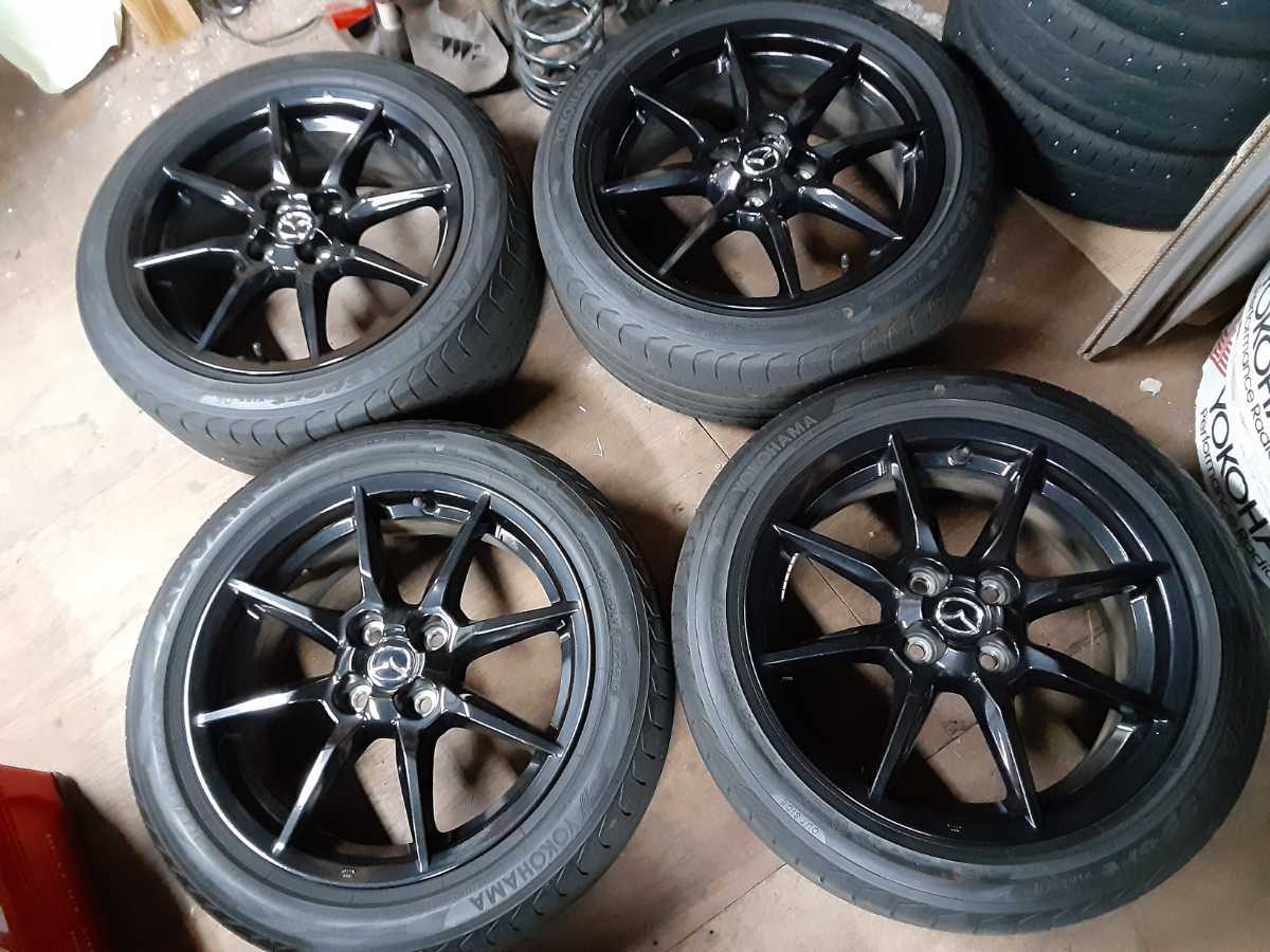 R1年 ND5RC ロードスターND 純正ホイール4本セット 16インチ6.5j www