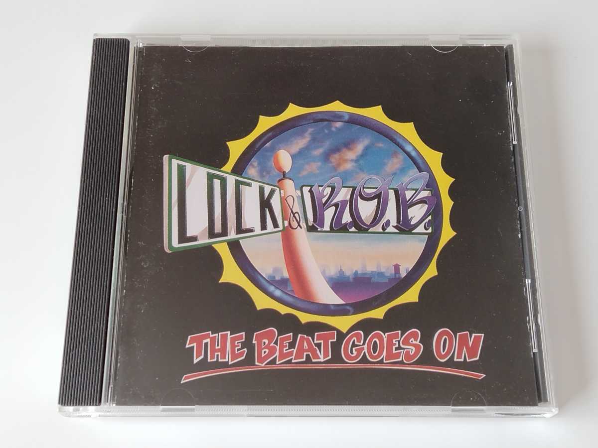 LOCK & R.O.B./ The Beat Goes On CD CHERRY HILL RECORDS 94年リリース,Lockatron,RobOnBass,Treblebass,HIP JAZZ,HIPBOP,JAZZFUNK,_画像1