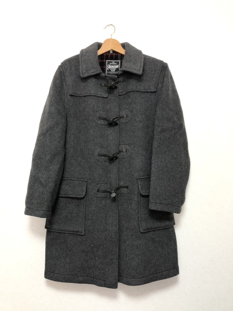 正規取扱店】 DUFFLE gloverall 英国製 80s COAT EUR48 US38 グレー