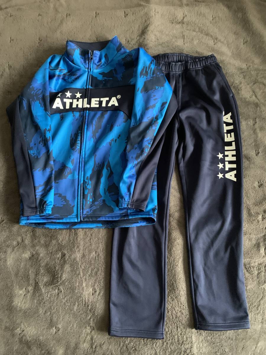 ヤフオク! - ATHLETA アスレタ 裏起毛ジャージセット 160 サ