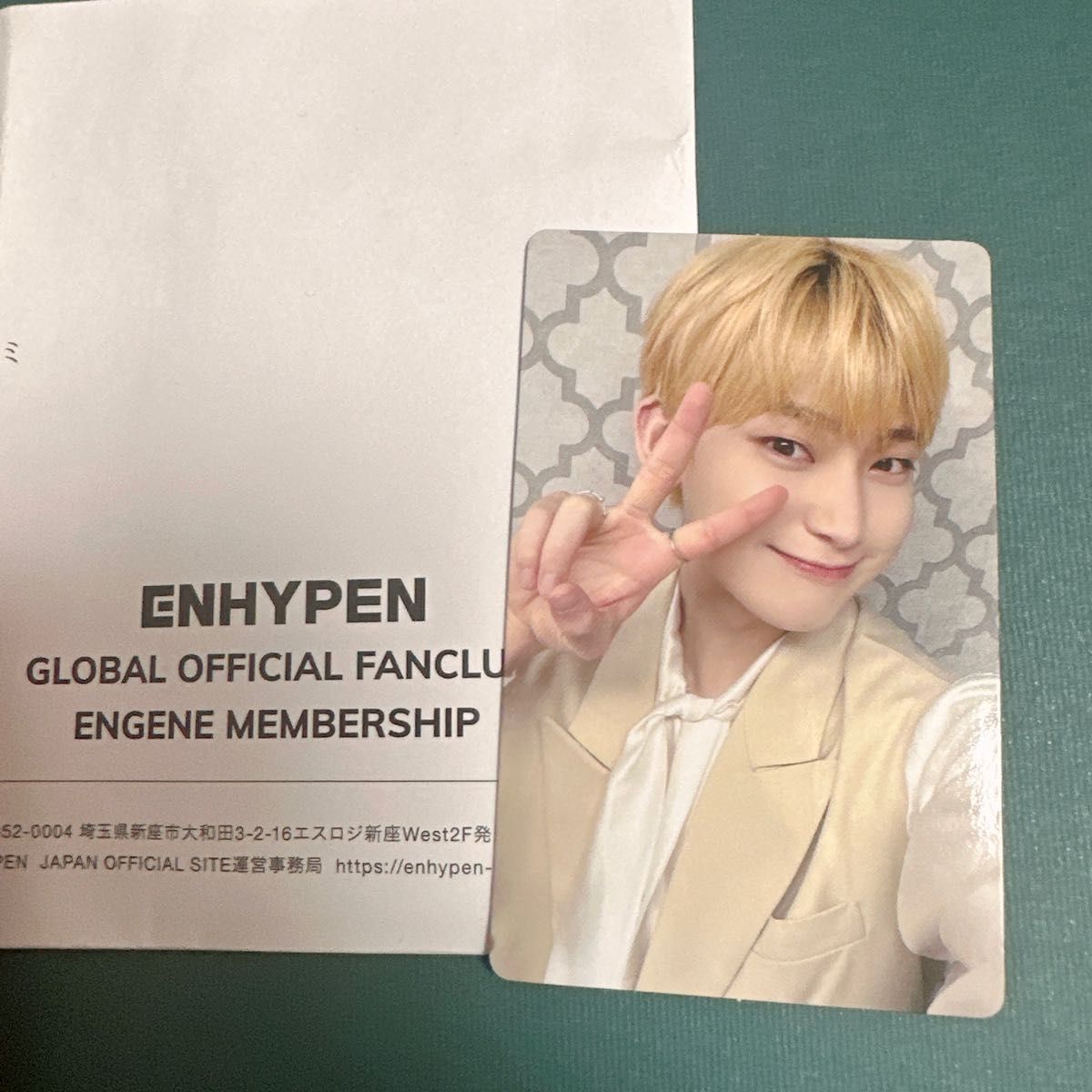驚きの値段で ENHYPEN バンコク FCトレカ ソヌ K-POP/アジア 驚きの値段で ENHYPEN バンコク FCトレカ ソヌ K-POP/アジア
