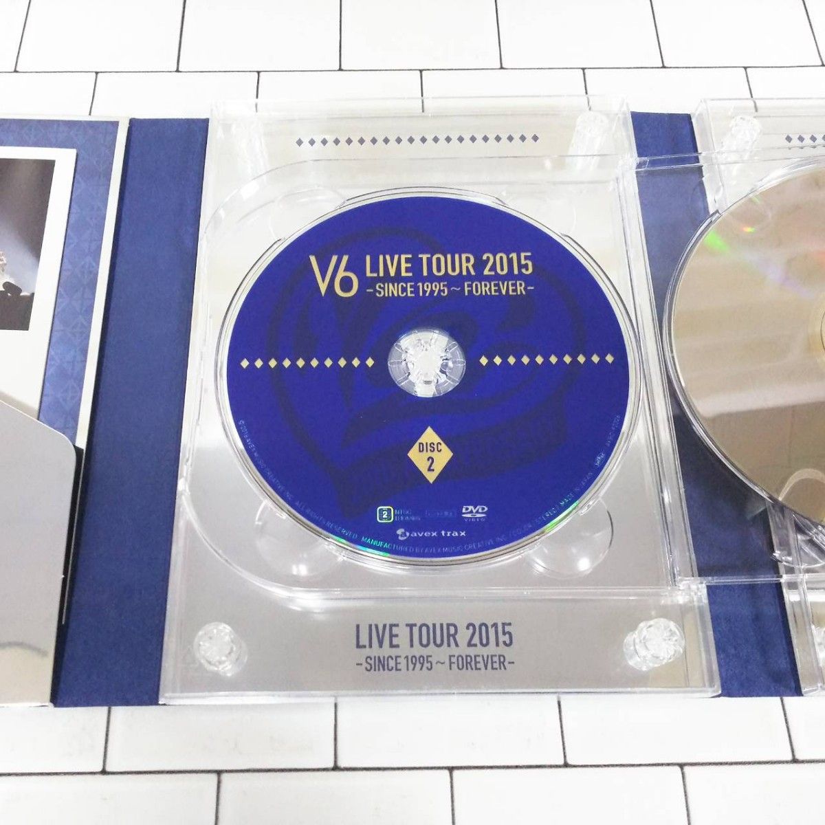 【美品】V6／LIVE TOUR 2015 -SINCE 1995～FOREVER- (初回生産限定盤B) [DVD]
