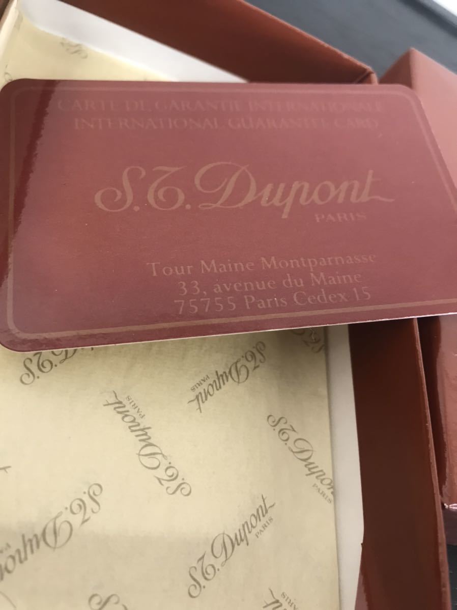空き箱 DuPont デュポン ライターの空箱 カード_画像4