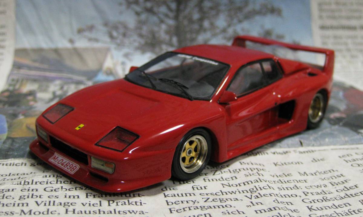 ★レア絶版*BBR*1/43*Ferrari Testarossa Koenig 1988 レッド*フェラーリ≠MR_画像1