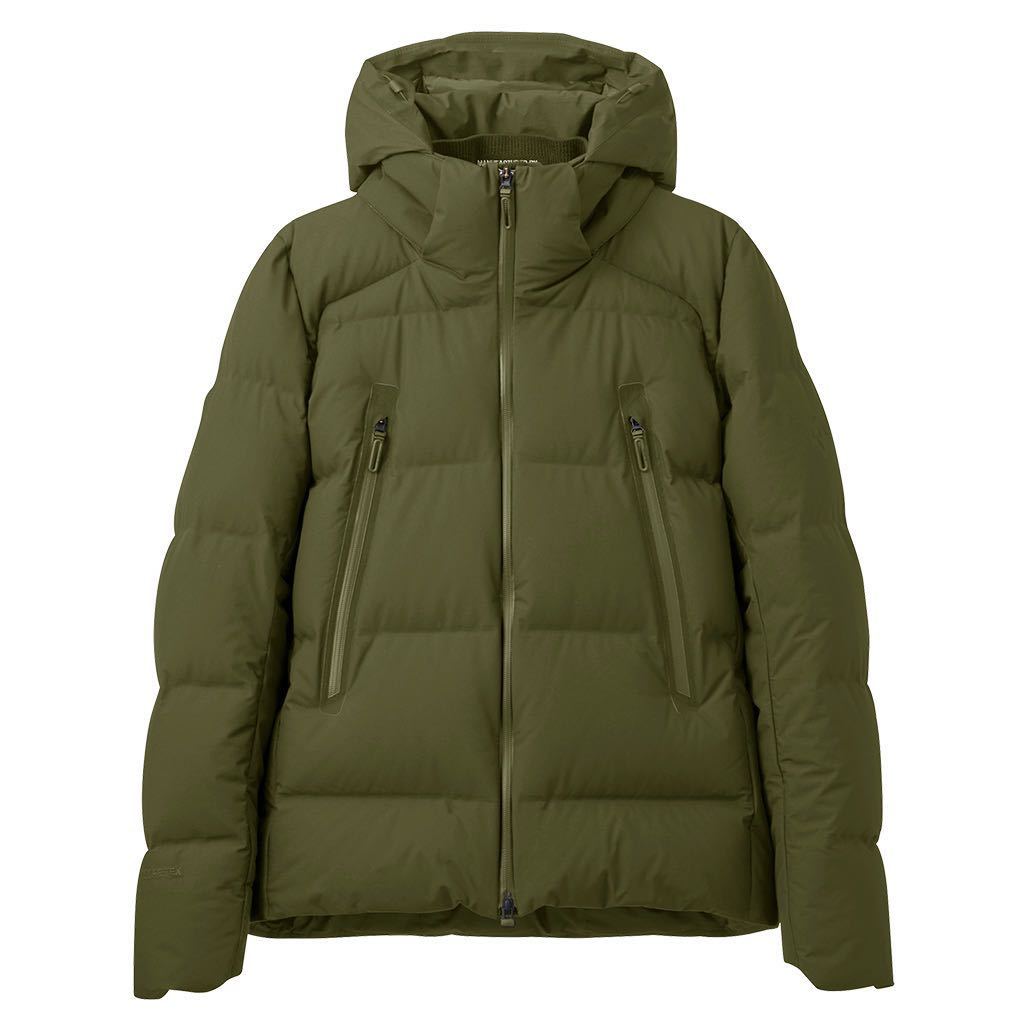 Lサイズ 定価15.4万 新品未使用タグ付 DESCENTE ALLTERRAIN 水沢ダウン GORE-TEX AMBIT JACKET カーキ ギャランティーカード 日本製