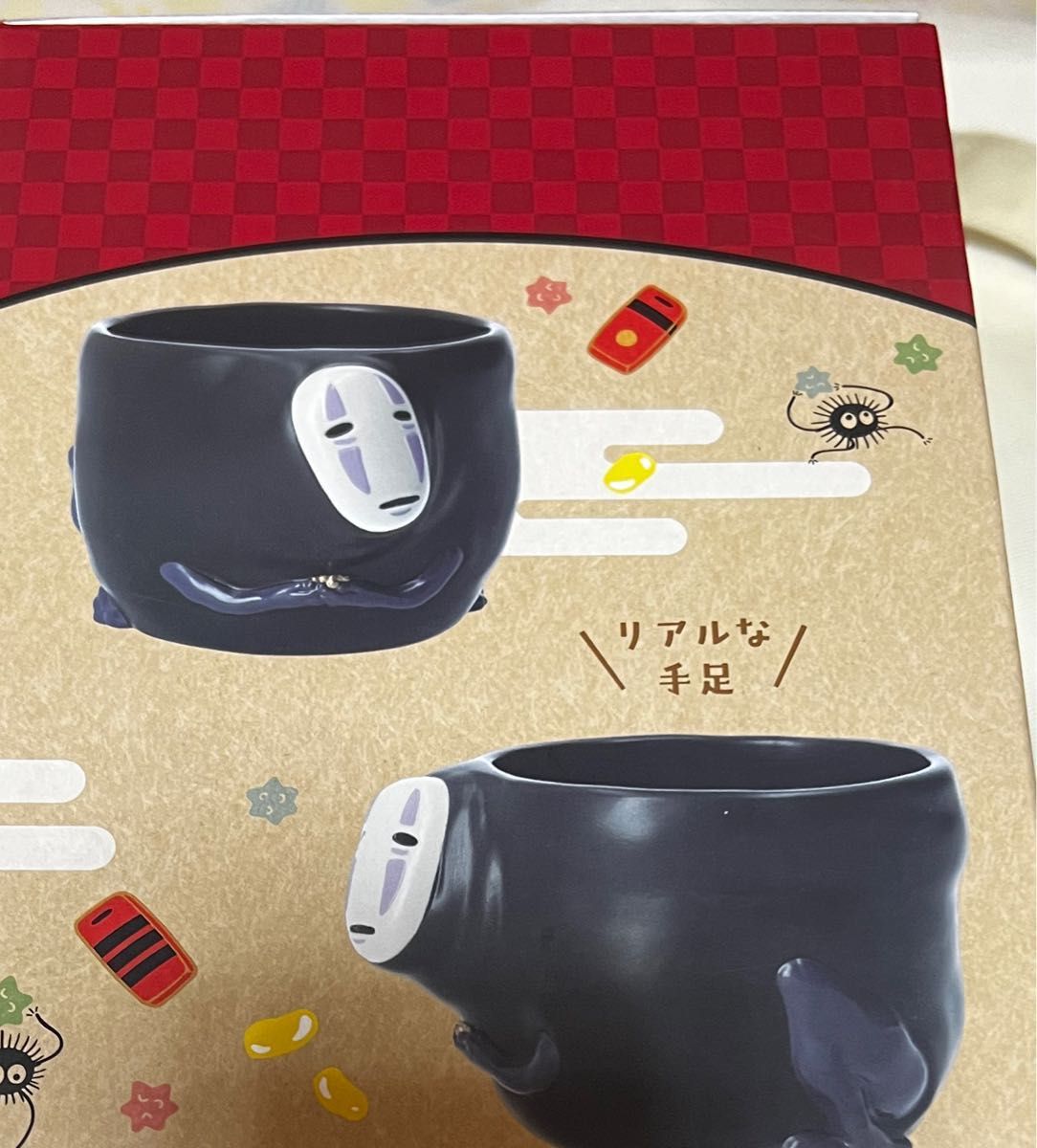 ジブリ どんぐり共和国 千と千尋の神隠し カオナシの誘い カップ ジブリ どんぐり共和国 千と千尋の神隠し カオナシの誘い カップ