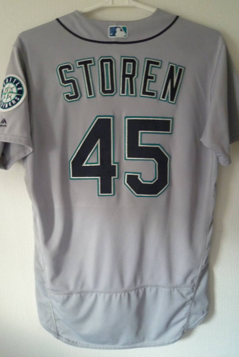 MLB シアトル・マリナーズ #45 ドリュー・ストーレン 実使用ジャージ